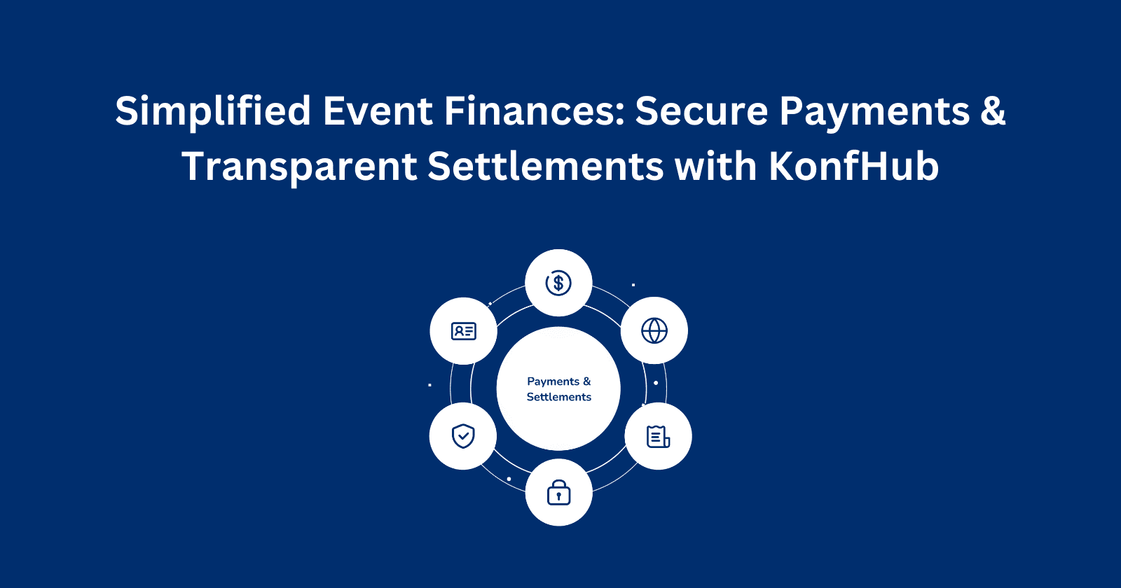 Simplified Event Finances: Secure Payments & Transparent Settlements with KonfHub