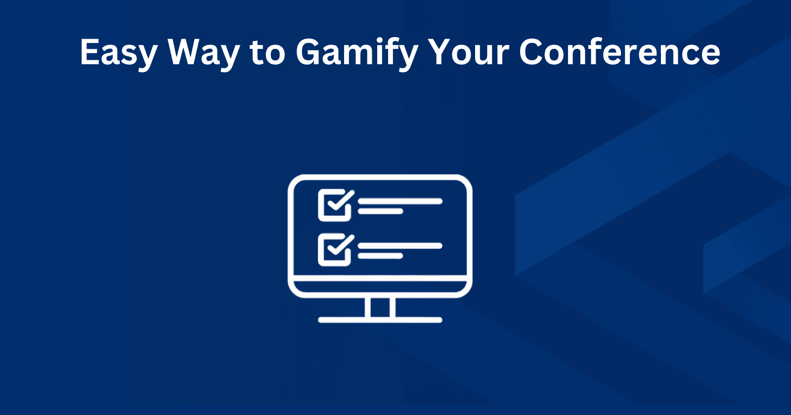 Easy way to gamify your conference!
