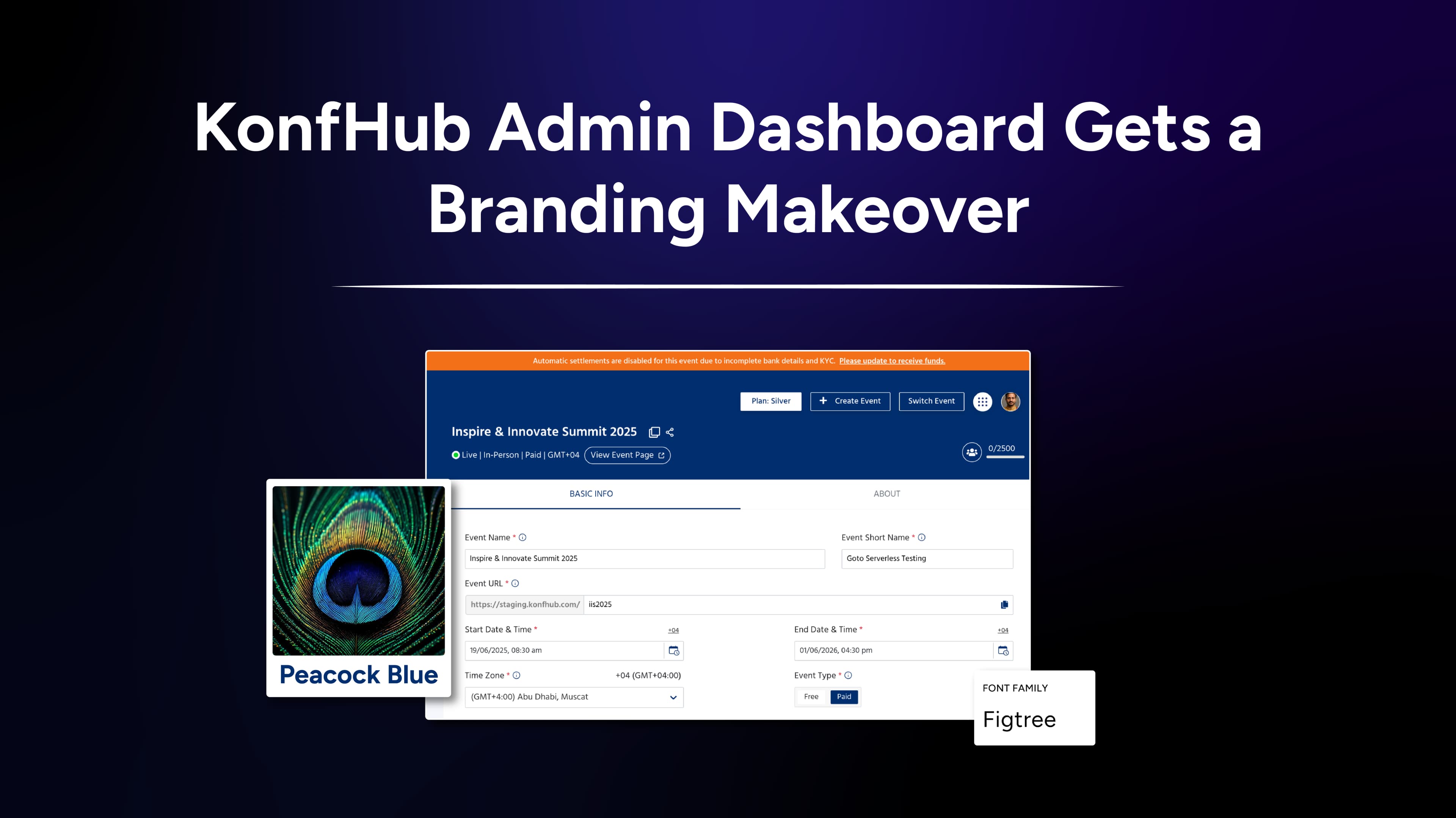 KonfHub Admin Dashboard Gets a Branding Makeover