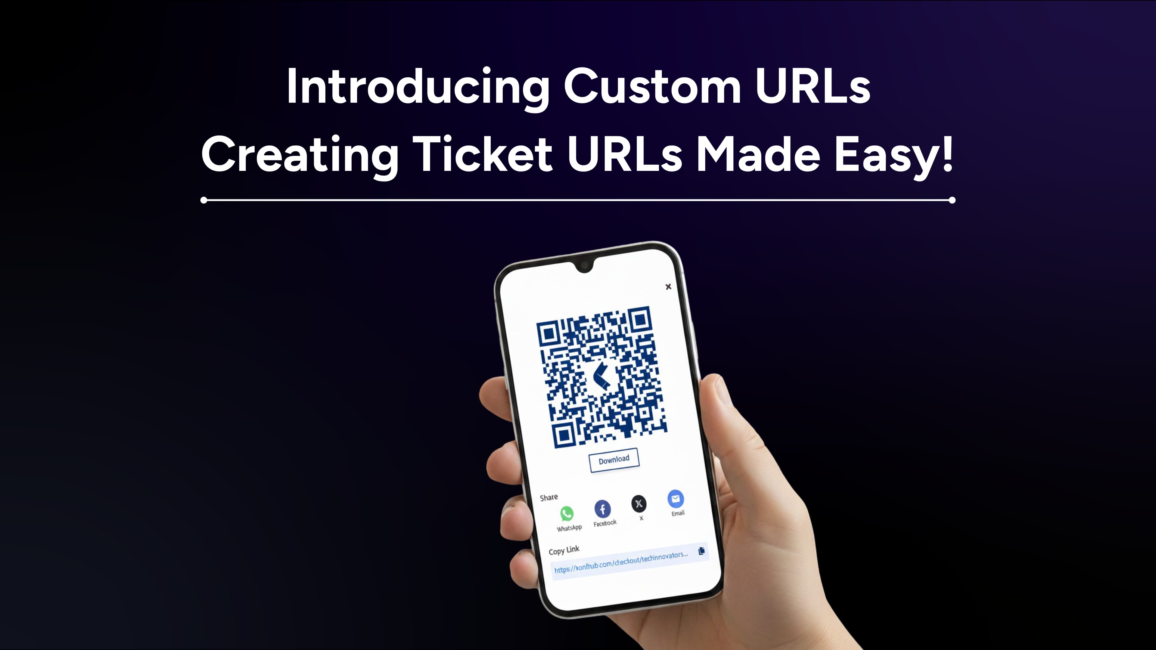 Introducing Custom URLs: Creating Ticket URLs Made Easy!