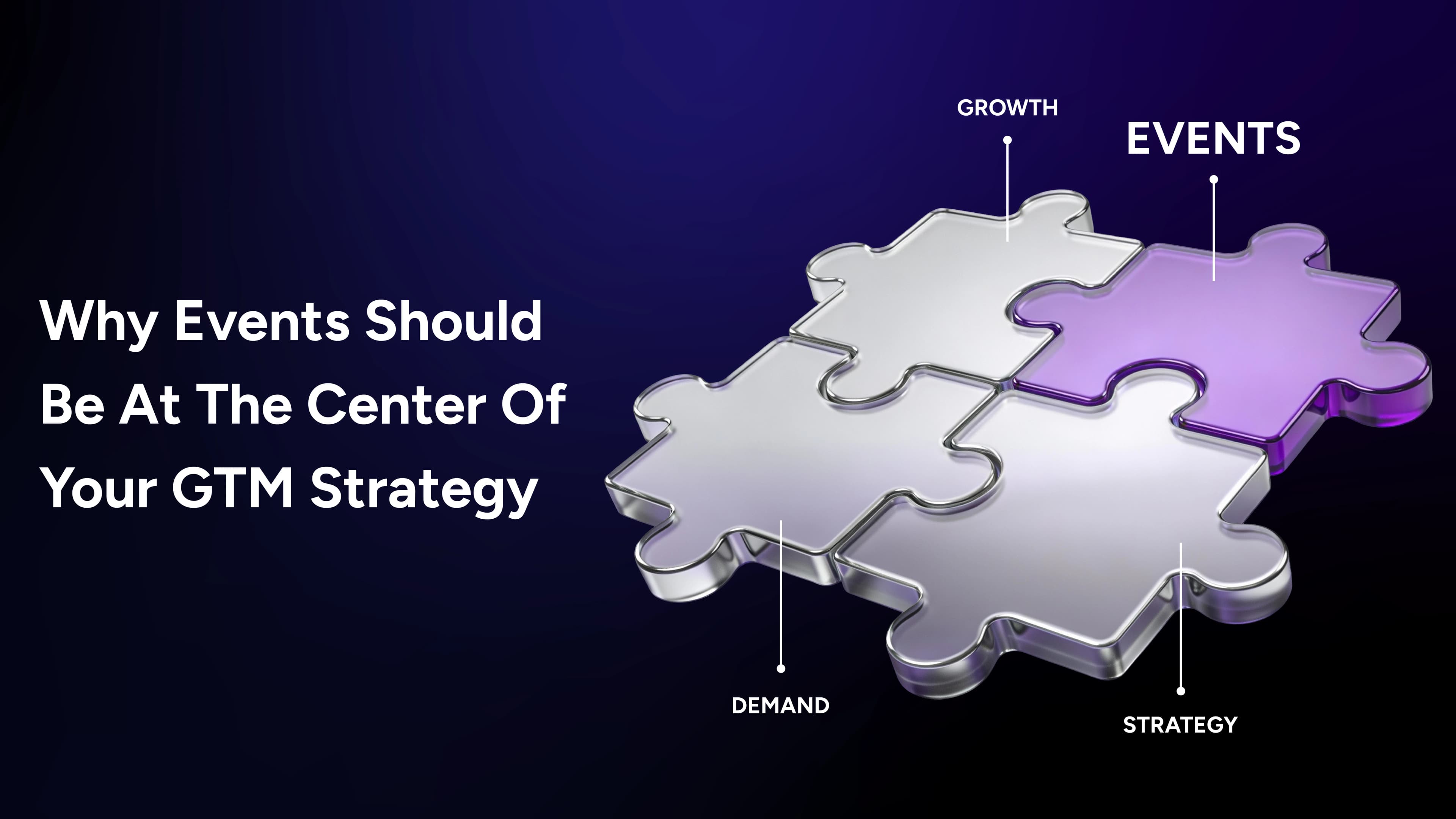 Why Events Should Be at the Center of Your GTM Strategy