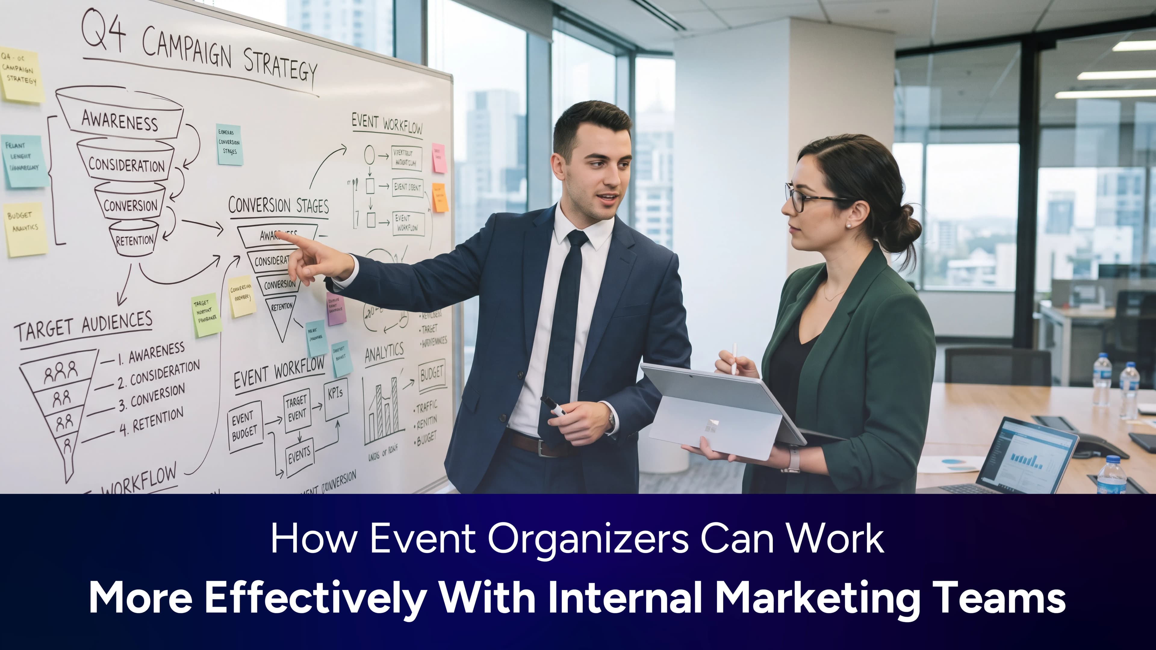 How Event Organizers Can Work More Effectively With Internal Marketing Teams