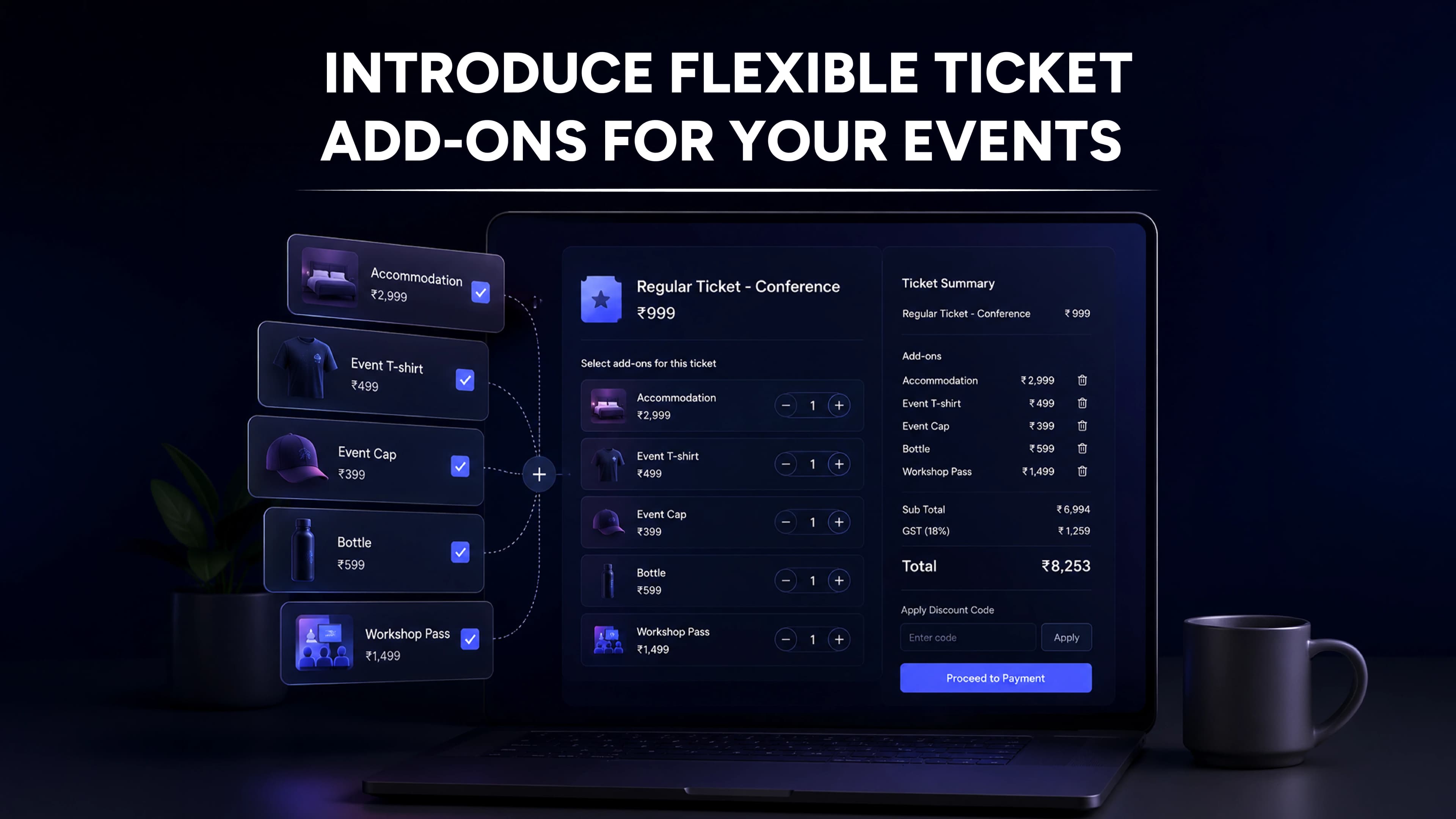 Introduce Flexible Ticket Add-Ons for Your Events