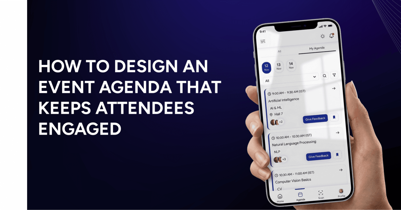 How to Design an Event Agenda That Keeps Attendees Engaged