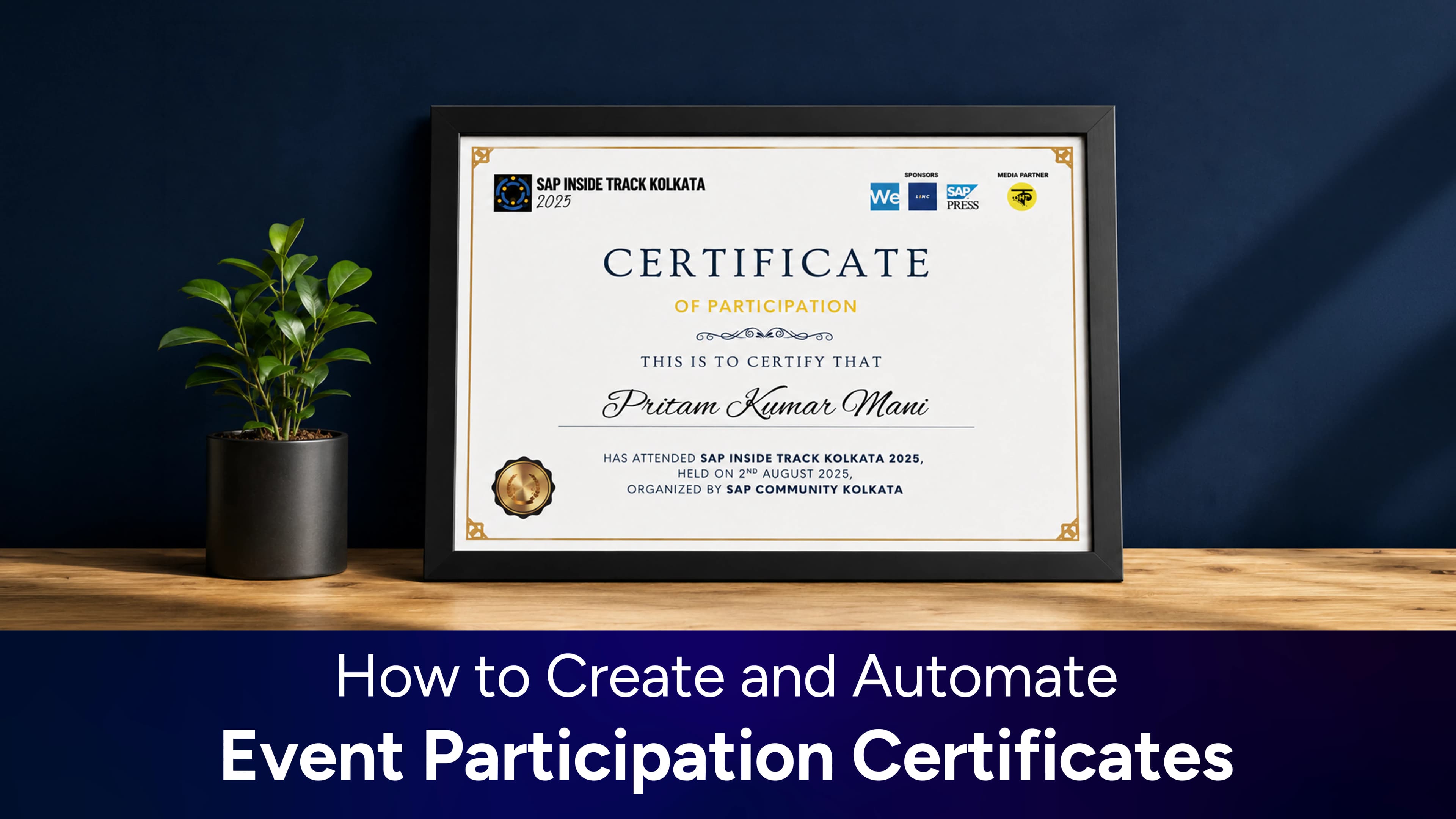 How to Create and Automate Event Participation Certificates
