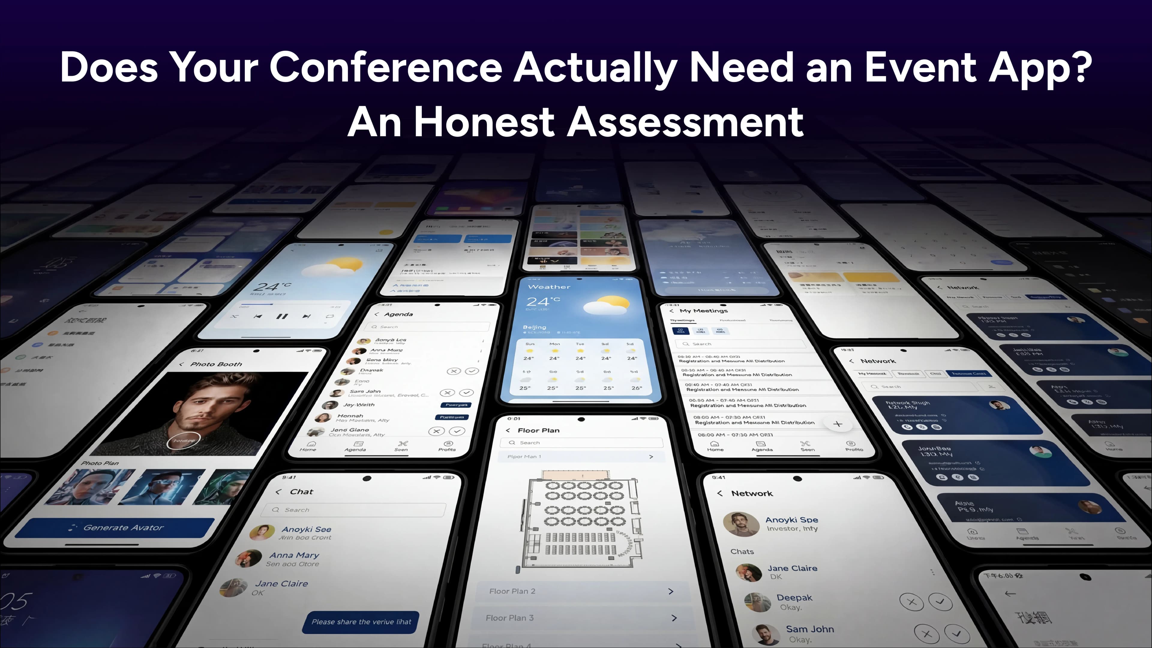 Does Your Conference Actually Need an Event App? An Honest Assessment