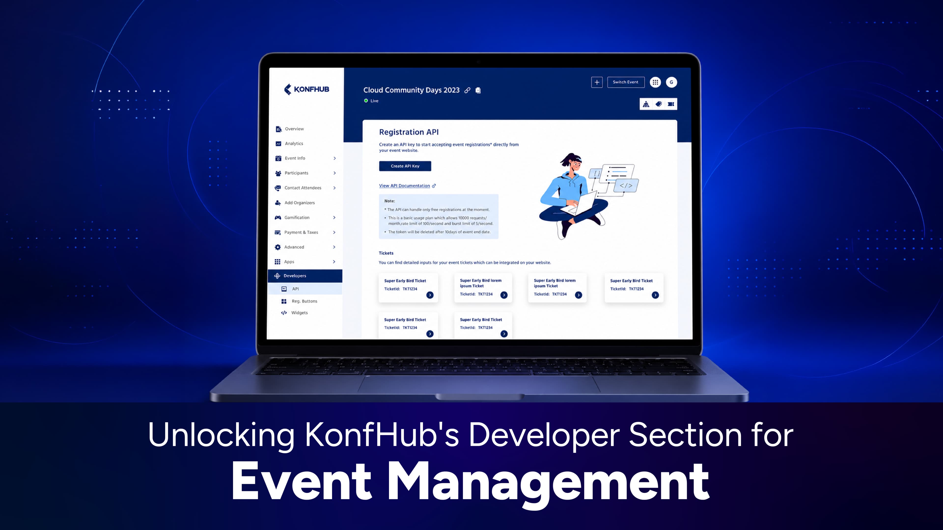 Unlocking KonfHub's Developer Section for Event Management