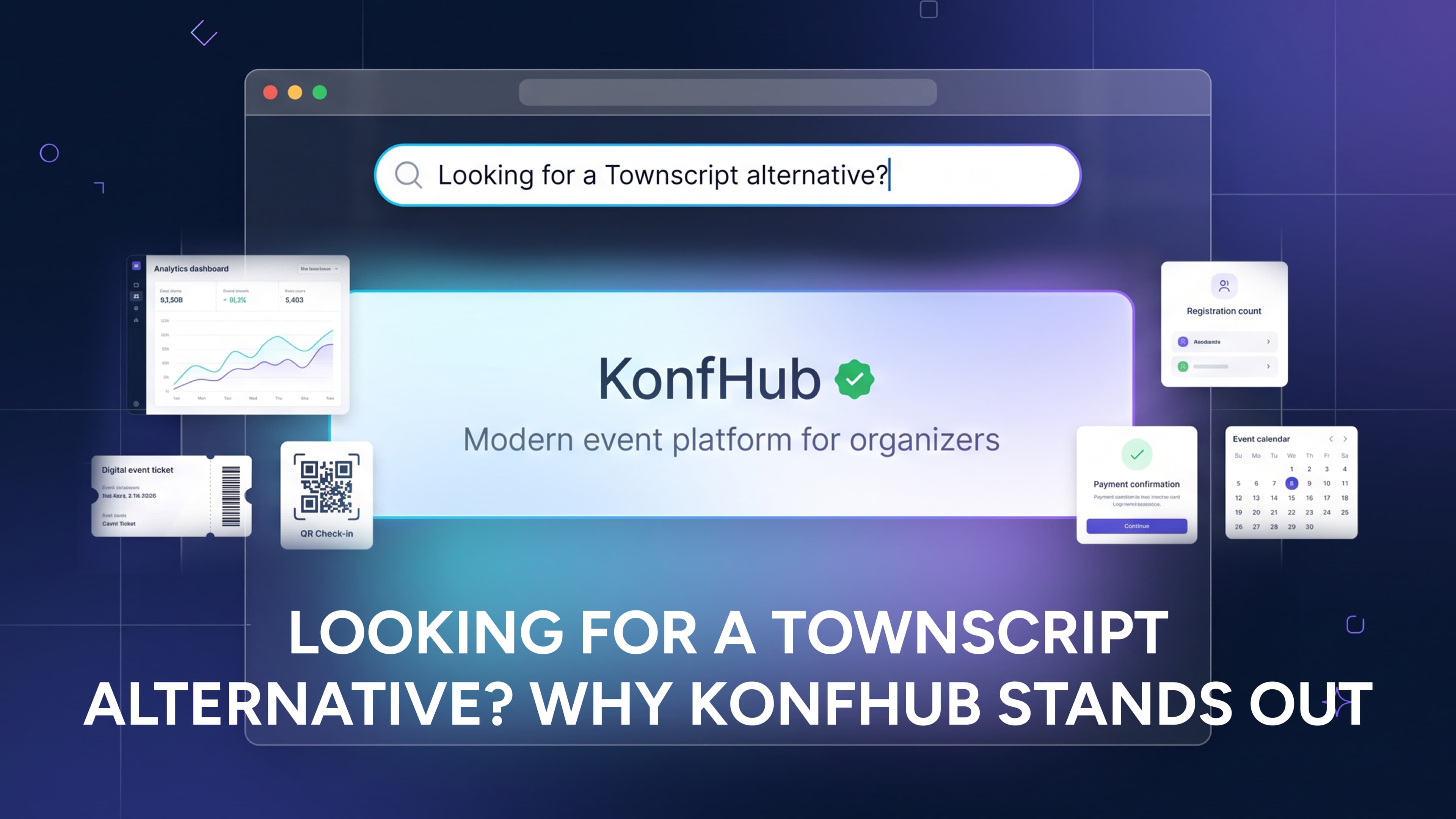Looking for a Townscript Alternative? Why KonfHub Stands Out